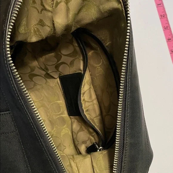 Coach 9133 Legacy Gallery Slim Black Leather Shoulder Bag - Picture 12 of 16